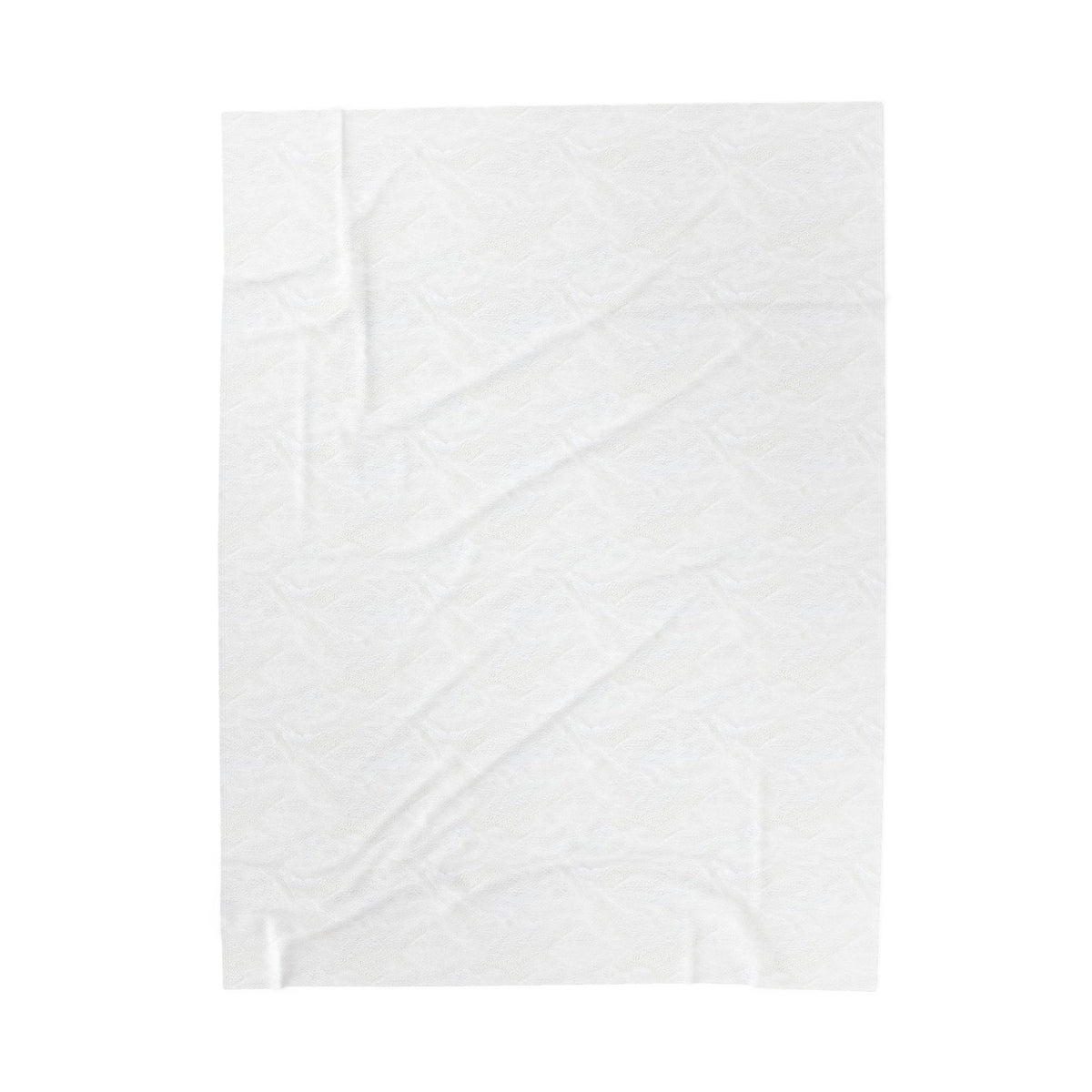 Velveteen Plush Blanket — 'BH4L' Crown Logo Soft Throw