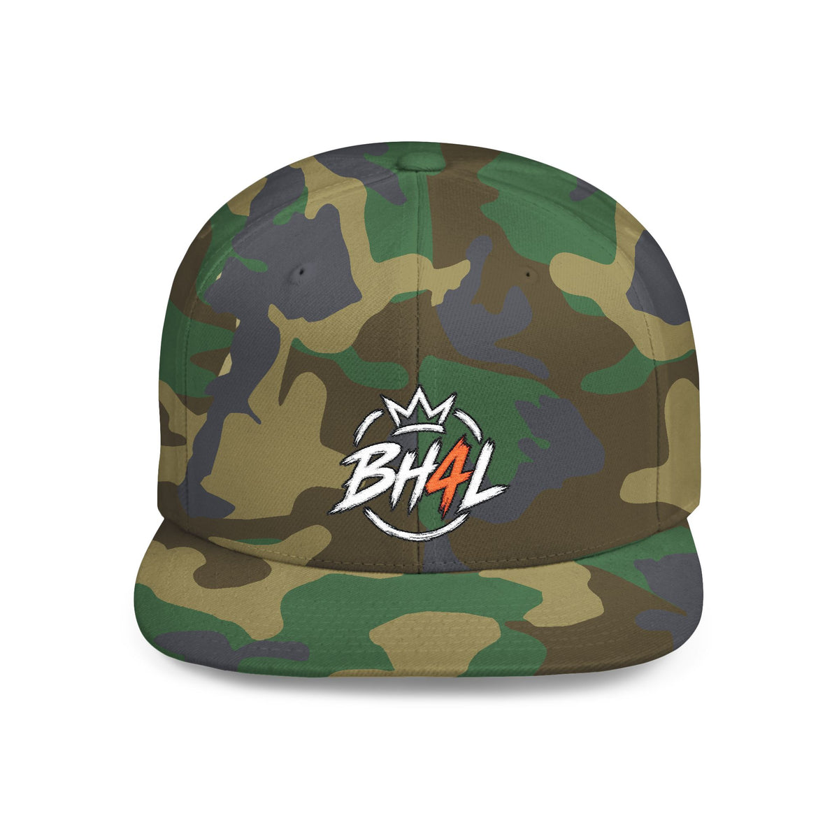 BH4L Flat Bill Snapback Hat