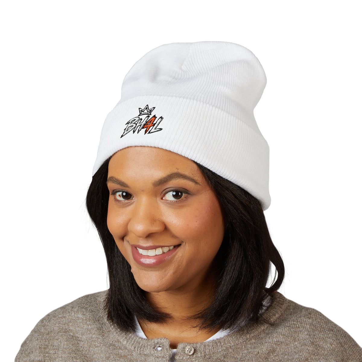BH4L BEANIE EMBRODIERY