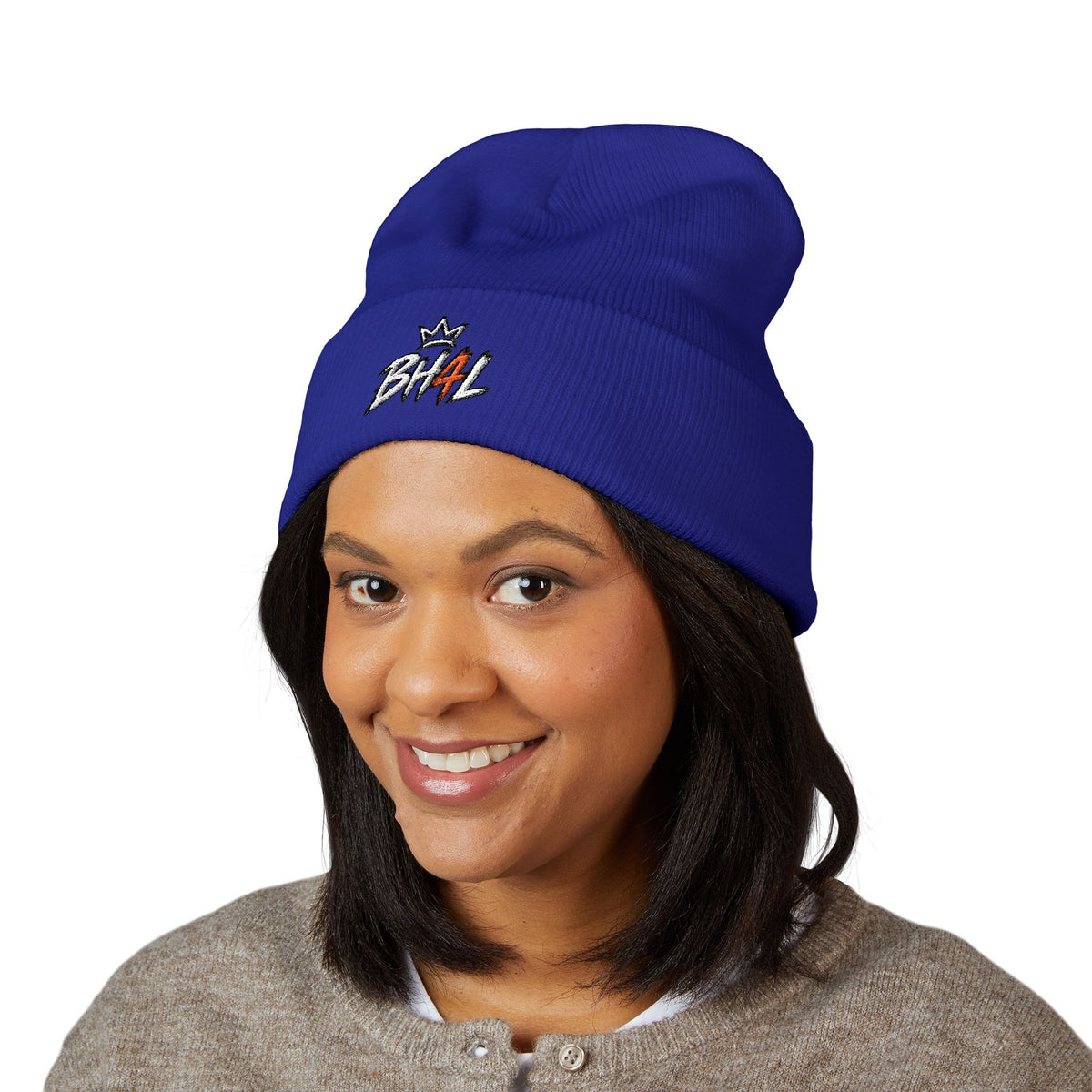 BH4L BEANIE EMBRODIERY