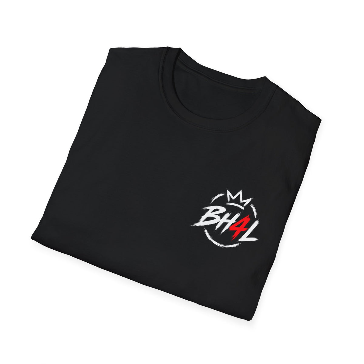BH4L Graphic T-Shirt — Streetwear Crown Logo Tee