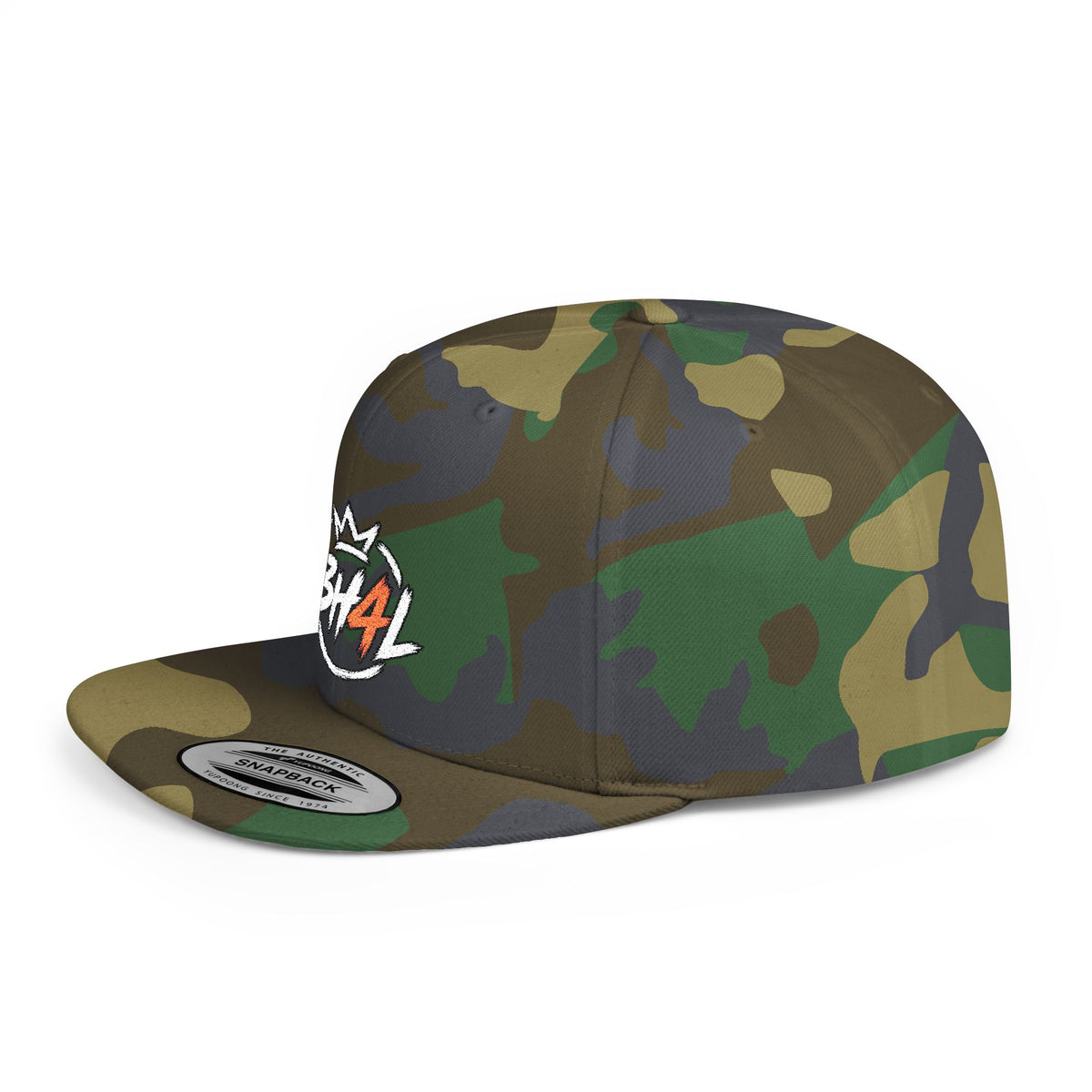 BH4L Flat Bill Snapback Hat