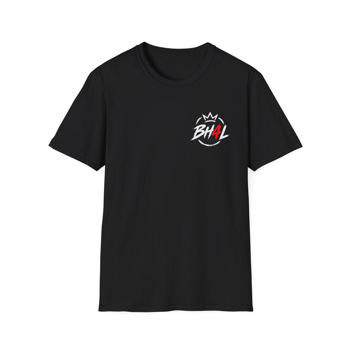 BH4L Graphic T-Shirt — Streetwear Crown Logo Tee